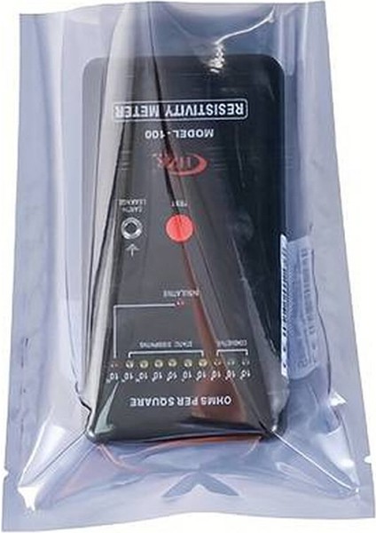 Antistatik Poşet 8X12CM 100 Adet Şeffaf Su Toz Geçirmez Koruyucu Esd Metalize Torba Çanta Elektronik fırsatları