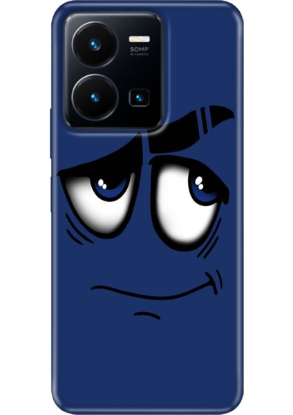 Vivo Y22S -Y35 Kılıf Desenli Kapak Renkli Tpu Uv Acaba