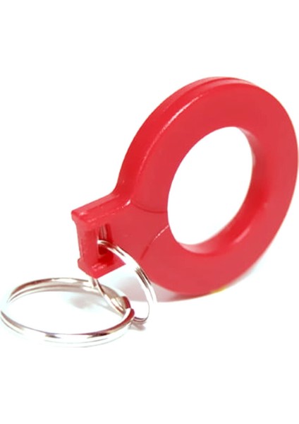 13.56MHZ Rfıd Halka Tip Tag Kırmızı Nfc Uıd Kimlik No Değiştirilebilir Etiket Anahtarlık Manyetik Ka modelleri