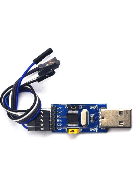 CH341T USB To Ttl Iıc Uart Çevirici Modül I2C Seri Port Haberleşme Adaptör Isp Arduino