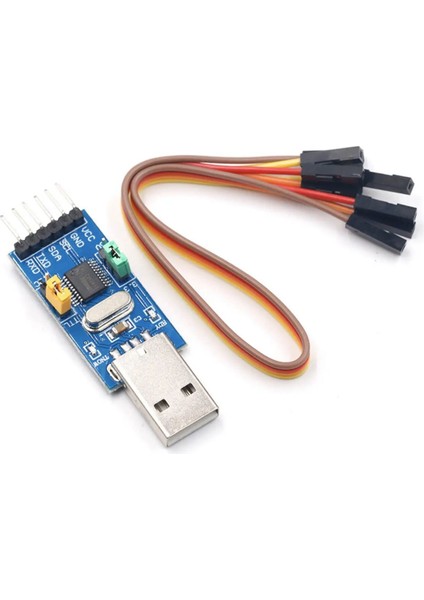 CH341T USB To Ttl Iıc Uart Çevirici Modül I2C Seri Port Haberleşme Adaptör Isp Arduino