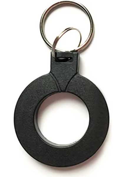 13.56MHZ Rfıd Halka Tip Tag Siyah Nfc Uıd Kimlik No Değiştirilebilir Etiket Anahtarlık Manyetik Kart