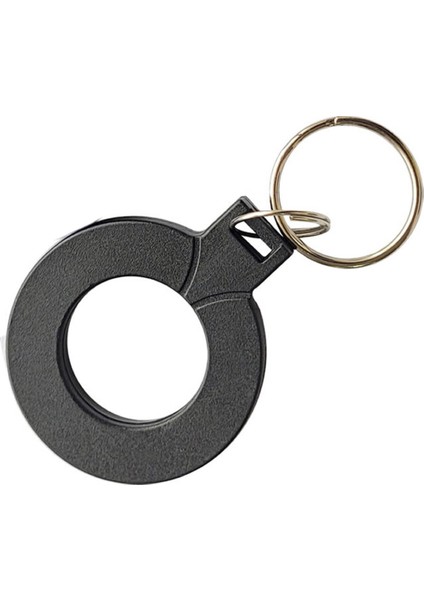 13.56MHZ Rfıd Halka Tip Tag Siyah Nfc Uıd Kimlik No Değiştirilebilir Etiket Anahtarlık Manyetik Kart