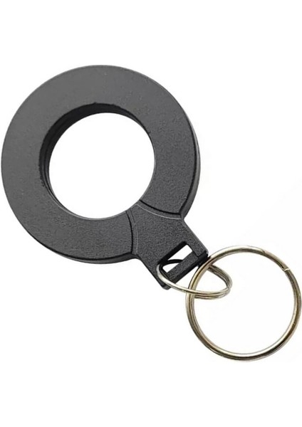 13.56MHZ Rfıd Halka Tip Tag Siyah Nfc Uıd Kimlik No Değiştirilebilir Etiket Anahtarlık Manyetik Kart