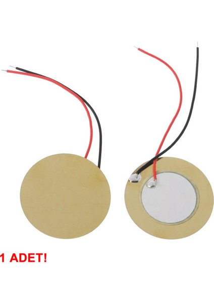 27MM Piezo Disk 5cm Kablolu Ses Üretici Oyuncak Alarm Acil Tehlike Uyarı Kapı Zil Oyun Ton Şarkı fırsatları