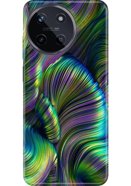 Realme 11 4g Kılıf Renkli Trendy Kapak Silikon Holographic