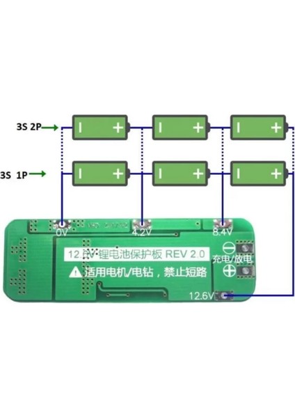 3s 20A Li-Ion Bms