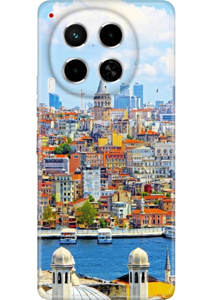 Tecno Camon 30 Kılıf (Cl6) Uyumlu Silikon Desenli Kapak Istanbul