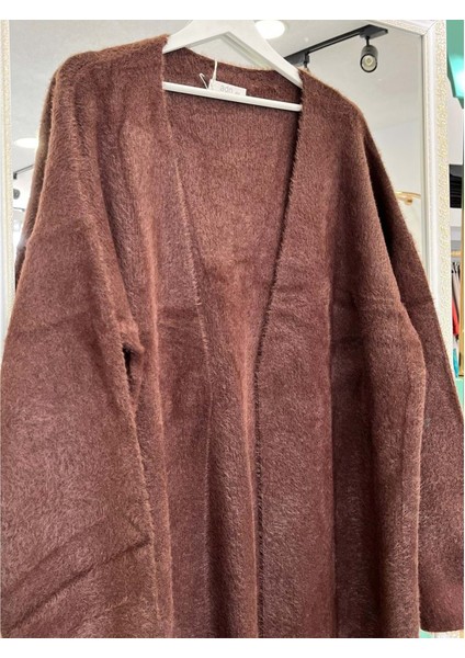 Adn Angora Hırka - Acı Kahve - Standart (42-46 Beden Uyumlu) indirimleri