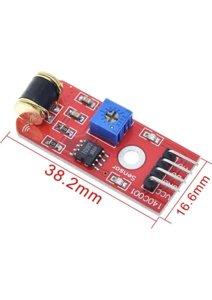 801S Titreşim Sensör Modülü Vibrasyon Sallantı Şok Darbe Dedektör Deprem Kilit Tilt Akılı Ev