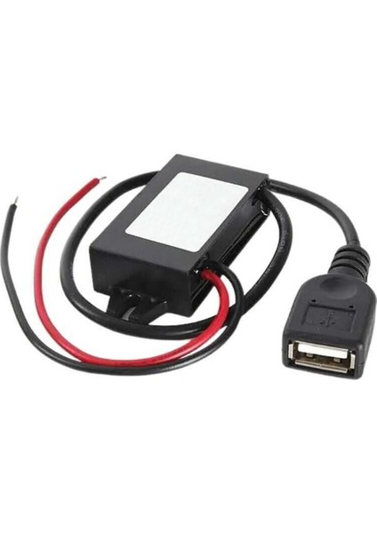 12V / 24V To Usb-A 5V 3A Modül F35J5V3A 30CM Type A USB Kablolu Su Geçirmez Şarj Telefon fiyatları