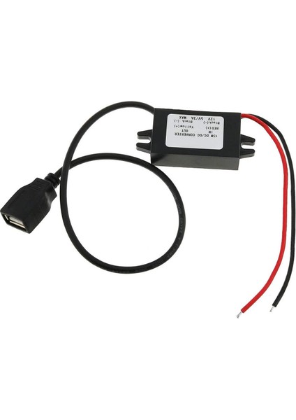 12V / 24V To Usb-A 5V 3A Modül F35J5V3A 30CM Type A USB Kablolu Su Geçirmez Şarj Telefon modelleri