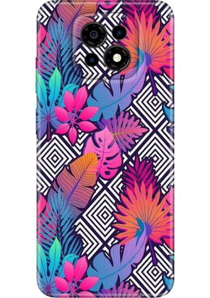 Casper Via M30 Kılıf Outlet Desenli Ermer Kapak Silikon Botanik