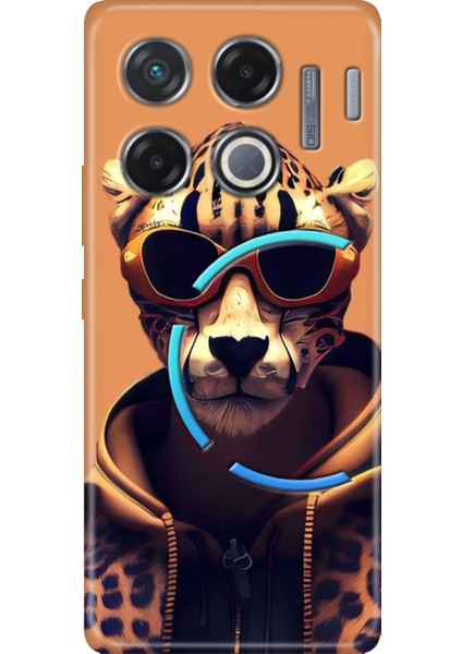 Infinix Gt 20 Pro Kılıf Renkli Esnek Silikon Tiger