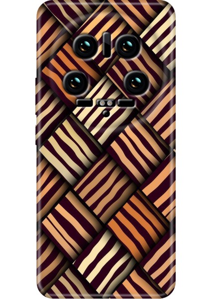 Xiaomi Mi 14 Ultra Kılıf Renkli Rubber Desen Silikon Leo