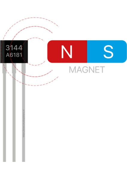 3144 Dijital Manyetik Alan Algılama Sensörü Mıknatıs Açı Motor Kontrol A3144 A3144E OH3144 Y3144 indirimleri