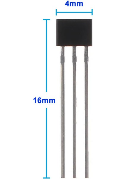 3144 Dijital Manyetik Alan Algılama Sensörü Mıknatıs Açı Motor Kontrol A3144 A3144E OH3144 Y3144