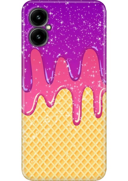 Omix X3 Kılıf Renkli Temalı Silikon Krema