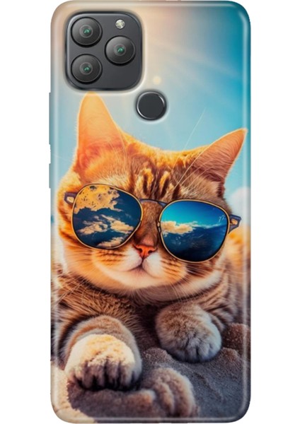 General Mobile Gm 22 Plus Kılıf Desenli Esnek Silikon Uv Cat