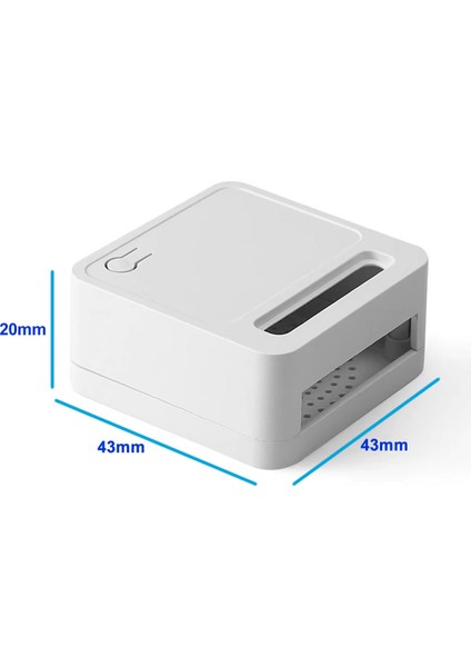 Elektronik Proje Kutusu 43X43X20MM Beyaz Elektronik Devre Prototip Wifi Iot Ble Akıllı Ev Uyumlu fiyatları