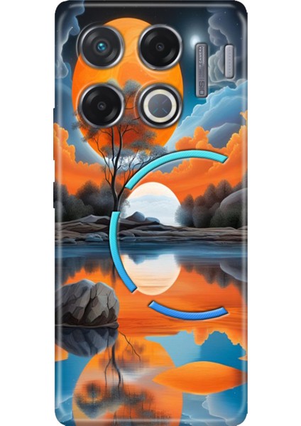 Infinix Gt 20 Pro Kılıf Renkli Esnek Silikon Afrika