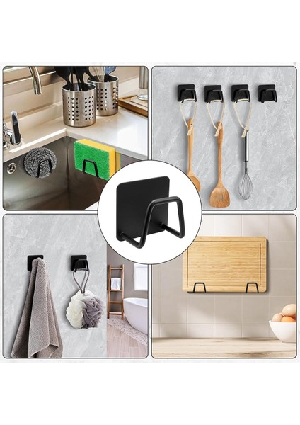 Vıvo Musluk Yanı Sünger'lik Sünger Askılığı Evye Sünger'liği Banyo Mutfak Düzenleyici 6 Adet W-1 modelleri