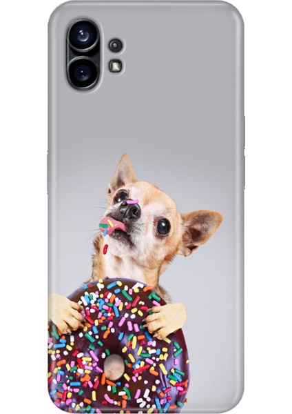 Nothing Phone 2 Kılıf Desenli Tpu Kapak Silikon Donut Dog
