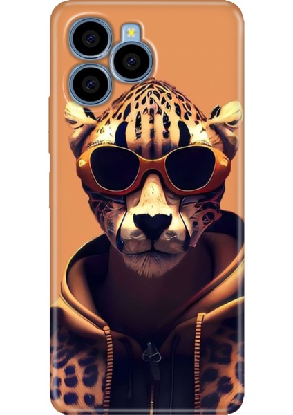 Omix X6 Kılıf Silikon Özel Kapak Tiger