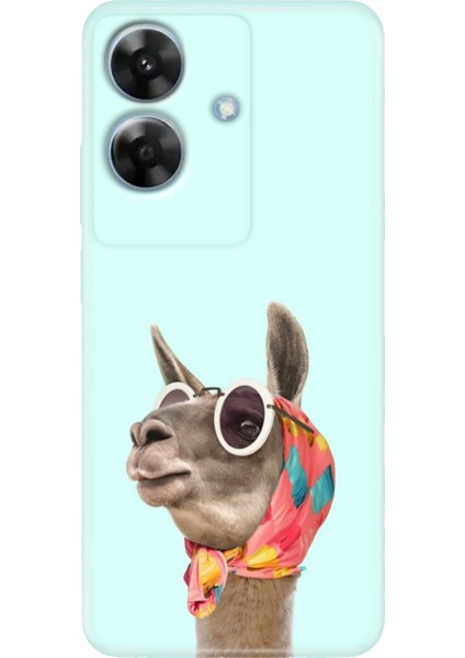 Realme Note 60 4g Kılıf Renkli Baskılı Tasarım Desenli Case Deve