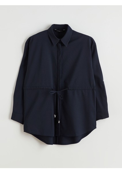 Yeni Sezon Beli Bağlamalı Kadın Gömlek Tunik indirimleri