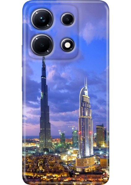 Infinix Note 30 Kılıf Desenli Baskılı Esnek Silikon Kapak Dubai