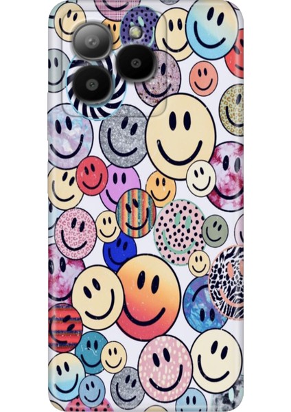 Omix X7 Kılıf Silikon Tasarım Stok Emojix