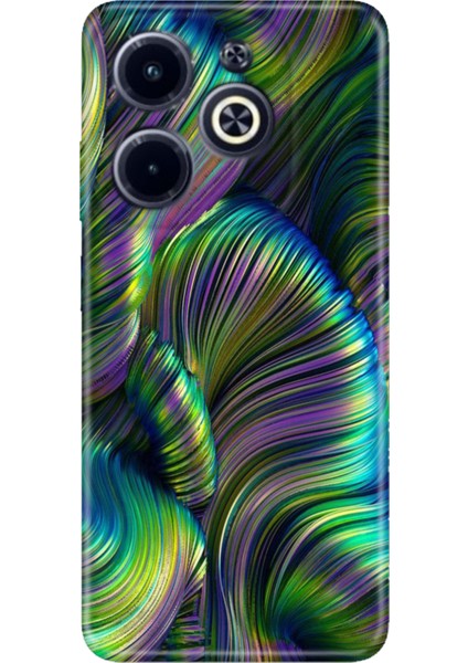 Infinix Hot 40 / Infinix Hot 40 Pro Kılıf Renkli Silikon Holographic