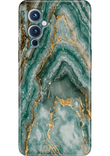 Oneplus 9 Kılıf Desenli Silikon Renkli Tpu Uv Granit