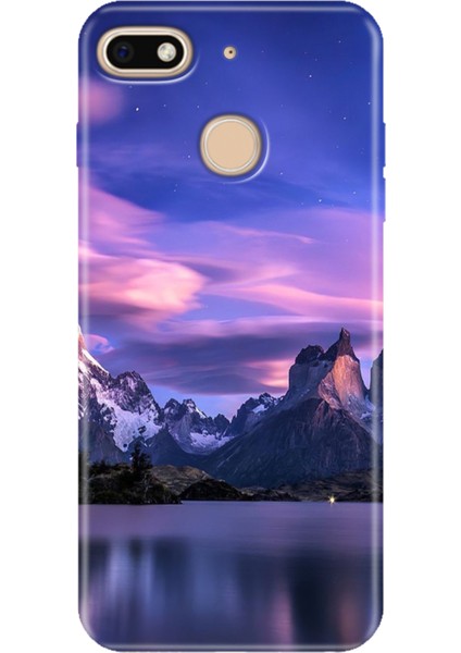 General Mobile Gm 8 Go Kılıf Desenli Silikon Renkli Tpu Uv Kuzey