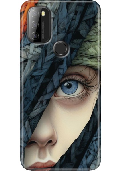 Reeder P13 Blue Max 2021 Kılıf Rubber Baskı Silikon Cover Siluet