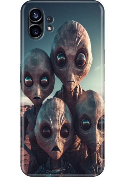 Nothing Phone 2 Kılıf Desenli Tpu Kapak Silikon Ufo