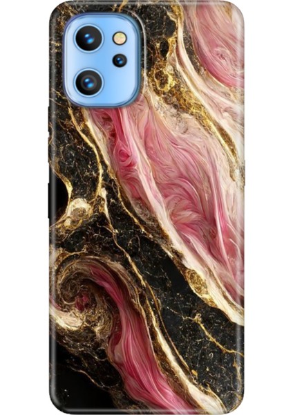 Reeder S19 Max Pro Kılıf Desenli Temalı Baskılı Silikon Kapak Seattle Mermer