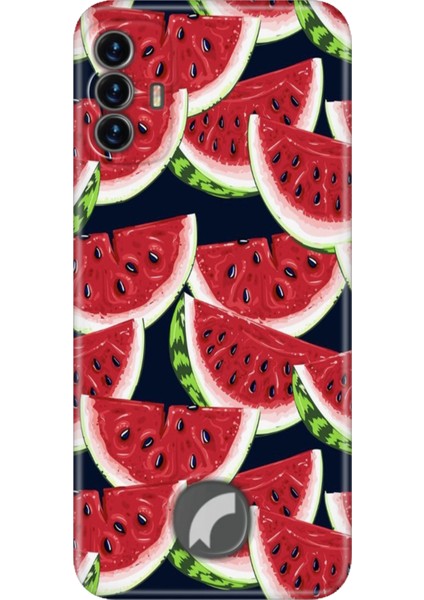 Reeder S19 Max Pro S Kılıf Silikon Tema Baskı Uv Karpuz