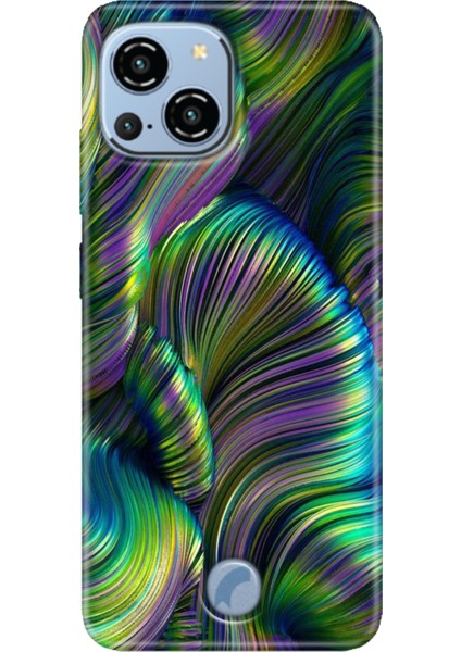 Reeder S23 Pro Max Kılıf Desenli Kapak Baskı Uv Holographic