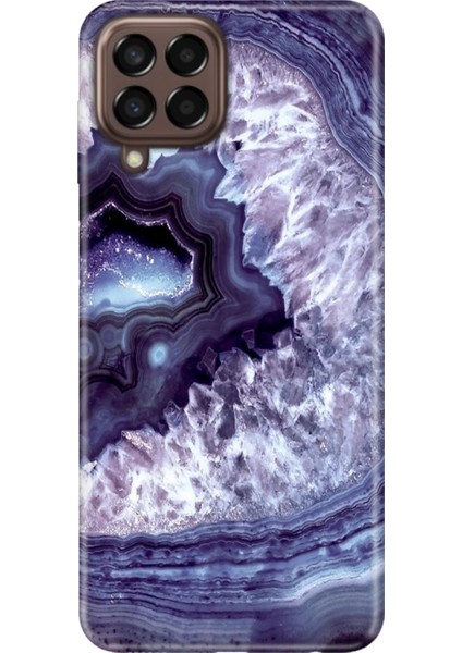 Samsung Galaxy M33 Kılıf Baskılı Esnek Silikon Kapak Elmas