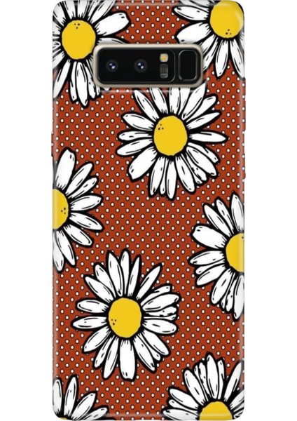 Samsung Galaxy Note 8 Kılıf Renkli Temalı Note8 Silikon Puantiye