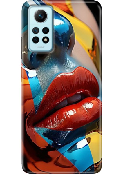 Xiaomi Redmi Note 12 Pro 4g Kılıf Desenli Outlet Silikon Makyaj