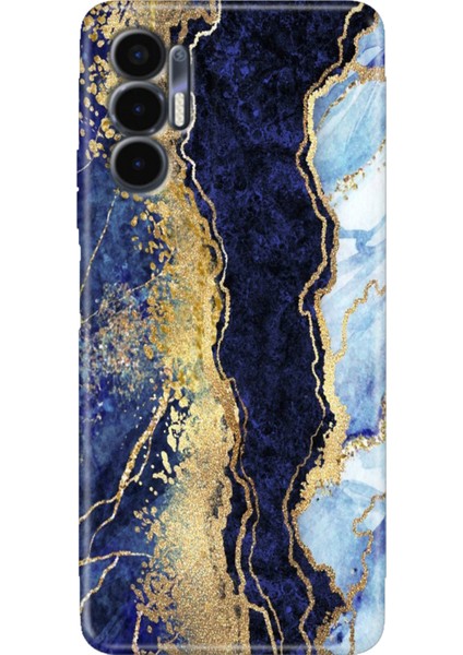 Tecno Pova 3 Kılıf (LF7N) Uyumlu Renkli Baskı Desen Esnek Silikon Hillmermer