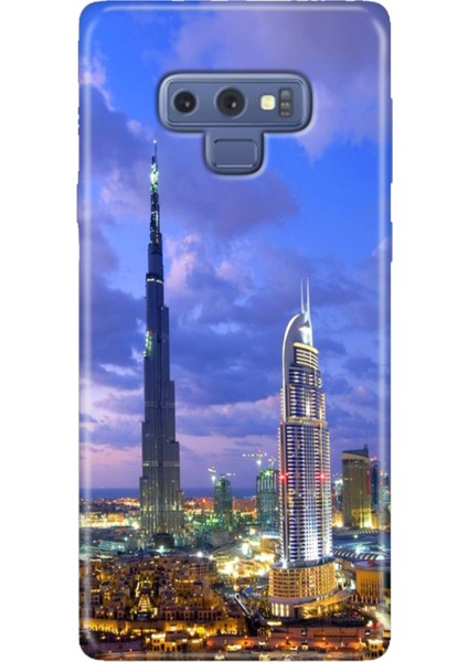 Samsung Galaxy Note 9 Kılıf Renkli Esnek Silikon Dubai