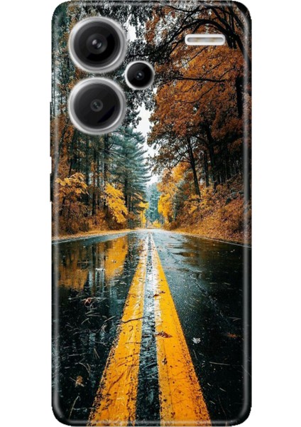 Xiaomi Redmi Note 13 Pro Plus 5g Kılıf Tasarım Outlet Silikon Korku Yolu