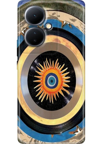 Vivo V29 Lite 5g Kılıf Desenli Silikon Kampanyalı Kapak Nazar