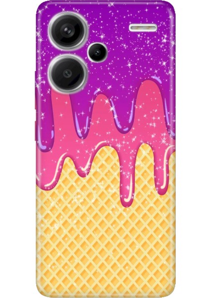 Xiaomi Redmi Note 13 Pro Plus 5g Kılıf Tasarım Outlet Silikon Krema