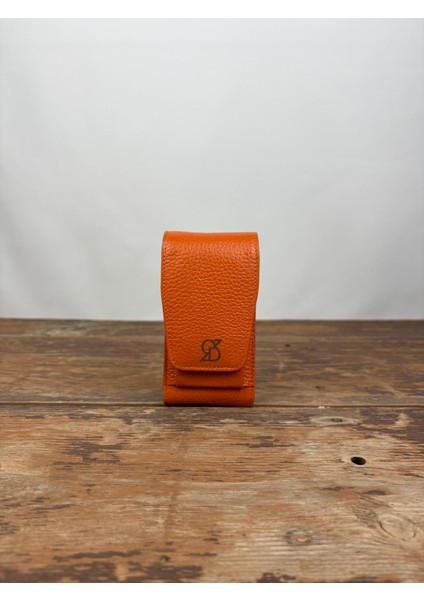 Turuncu Deri Sigaralık,sigaralık,hakiki Deri Sigaralık,sigara Kutusu Lacivert Tek Ebat Unisex fiyatları