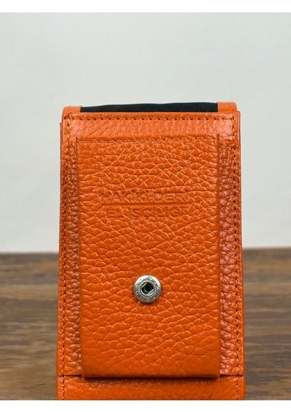 Turuncu Deri Sigaralık,sigaralık,hakiki Deri Sigaralık,sigara Kutusu Lacivert Tek Ebat Unisex indirimleri